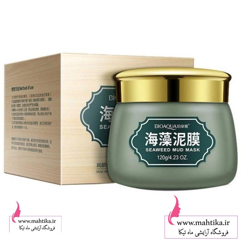 bioaqua-seaweed-mineral-mud-facial-mask ماسک جلبک دریایی بیو آکوا | آرایشی عمده - Image 1