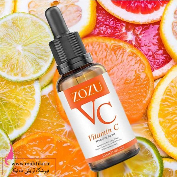 سرم-ویتامینسی--اورجینال سرم صورت با ویتامین سی zuzu | خرید عمده محصولات پوستی کره ای