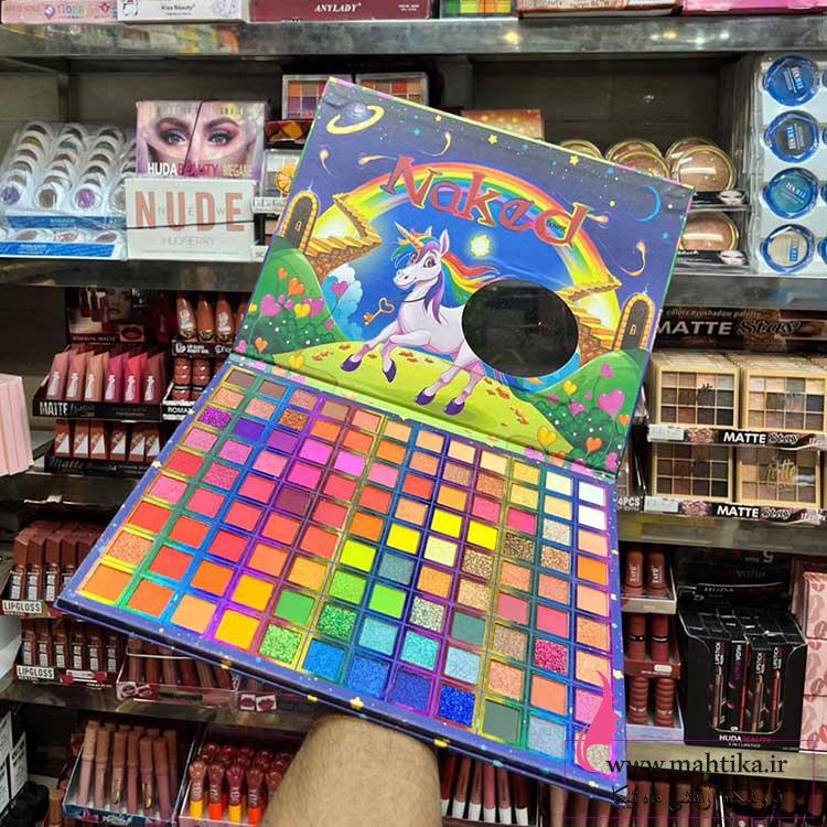 ناکد پالت سایه کتابی کوکو اربن | ماه تیکا بزرگترین وارد کننده لوازم آرایشی