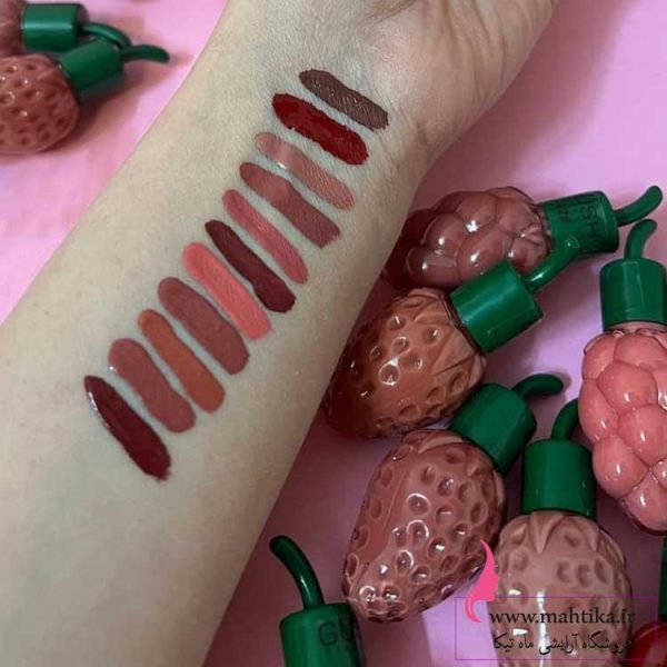 رژ-مایع-توت رژ لب مایع فانتزی توت فرنگی
