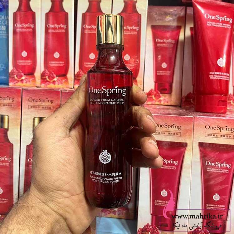 تونر انار ۱۵۰میل، وان اسپرینگ تونر انار ۱۵۰میل، وان اسپرینگ