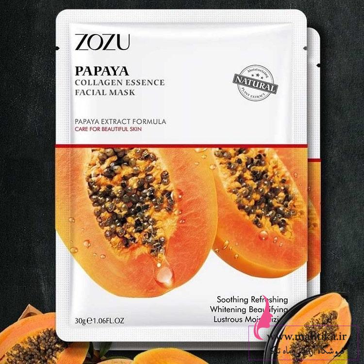ماسک ورقه ای زوزو، ماسک ورقه ای عمده و ارزان ماسک ورقه ای زوزو، ماسک ورقه ای عمده و ارزان