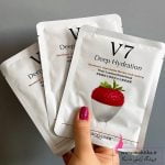 ماسک ورقه ای V7 بیوآکوا عصاره توت فرنگی