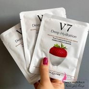 ماسک ورقه ای V7 بیوآکوا عصاره توت فرنگی