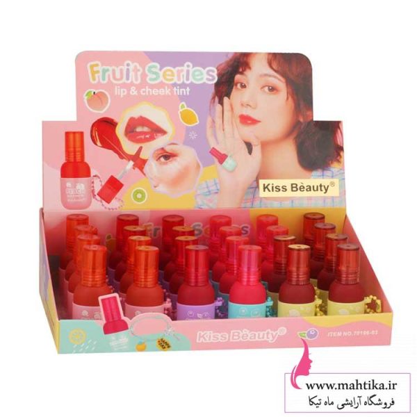قیمت عمده تینت لب فانتزی کیس بیوتی | میوه ای و زنجیر دار