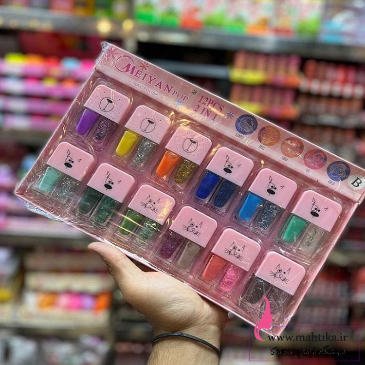 سایت تخفیف لوازم آرایشی | لاک دوقلو ساده و شاین سایت تخفیف لوازم آرایشی | لاک دوقلو ساده و شاین