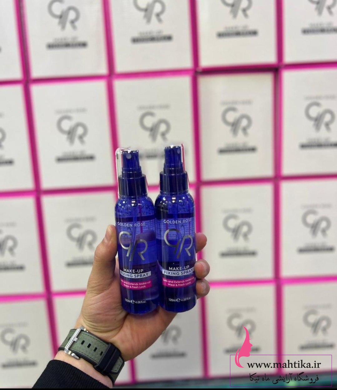 5821060882866752032 پخش عمده اسپری فیکس گلدن رز اصل