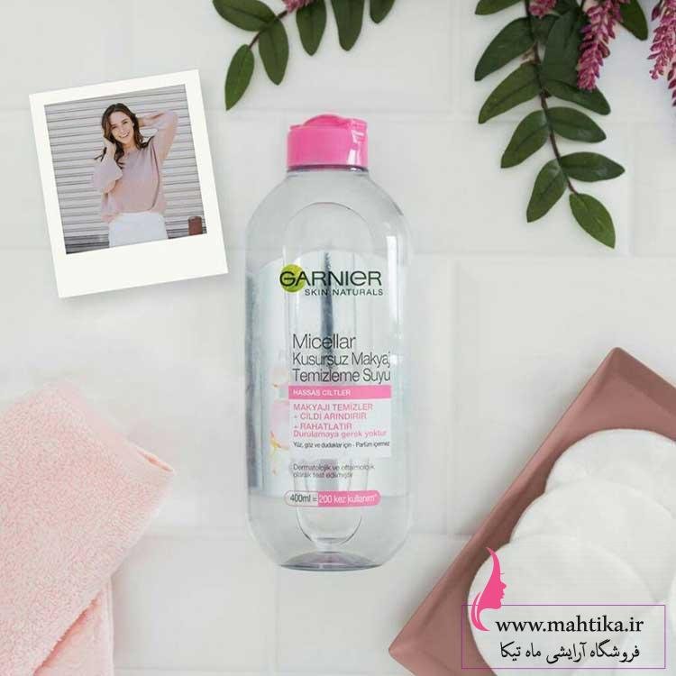 گارنیر-صورتی قیمت عمده میسلارواتر صورتی گارنیر |پوست حساس