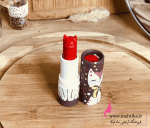 رژ لب جامد و فانتزی طرح گربه