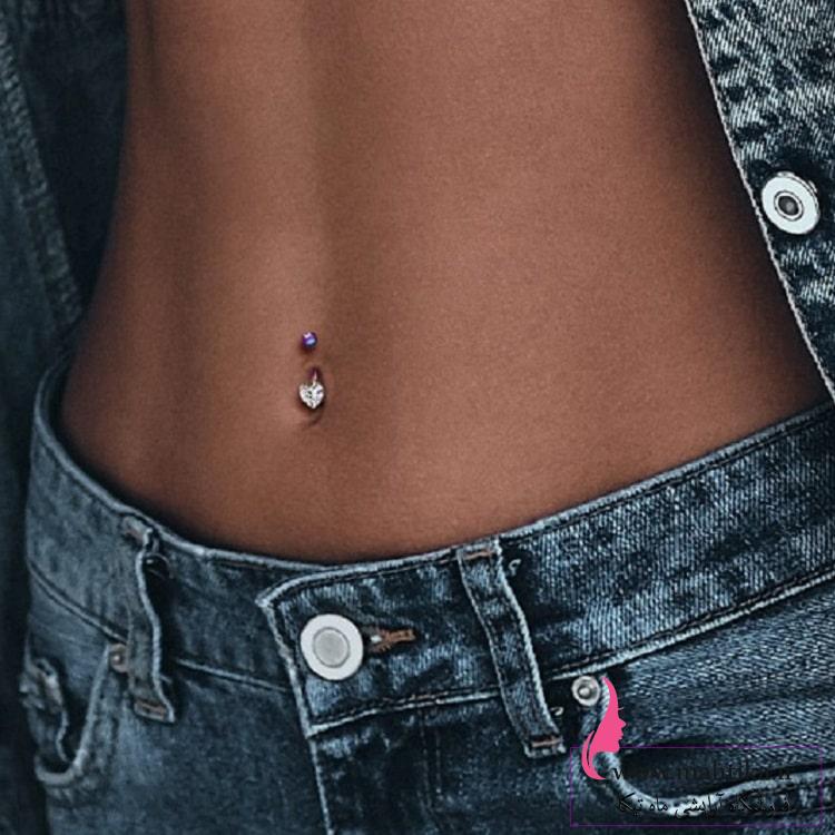 شرکت پخش لوازم آرایشی | پرسینگ ناف شرکت پخش لوازم آرایشی | پرسینگ ناف