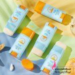 قیمت خرید ضد آفتاب بیرنگ استیکی توز