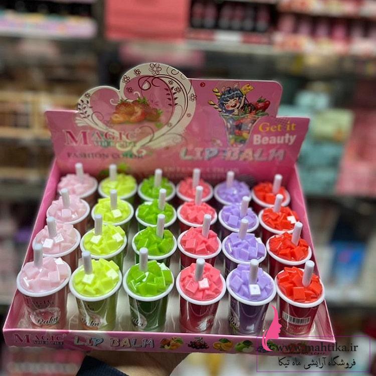 بالم لب نی دار | آرایشی عمده و فانتزی بالم لب نی دار | آرایشی عمده و فانتزی