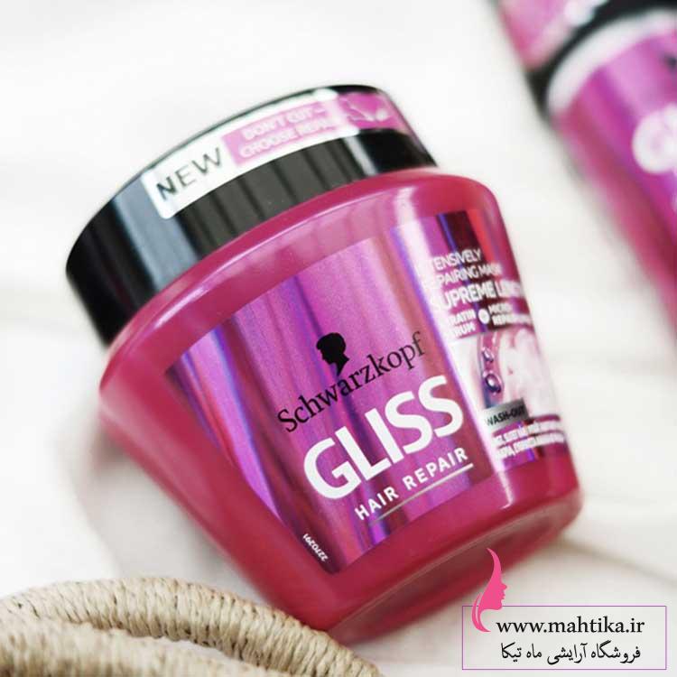 گلیس ماسک مو گلیس| لوازم آرایشی عمده تهران