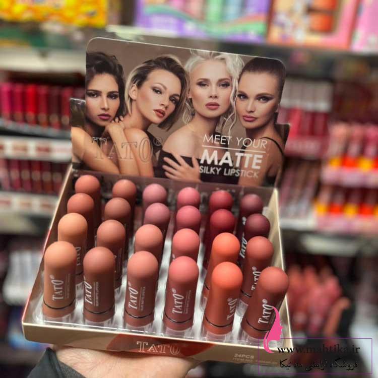 تاتو-رژ سایت لوازم آرایشی عمده و ارزان | رژ جامد تاتو