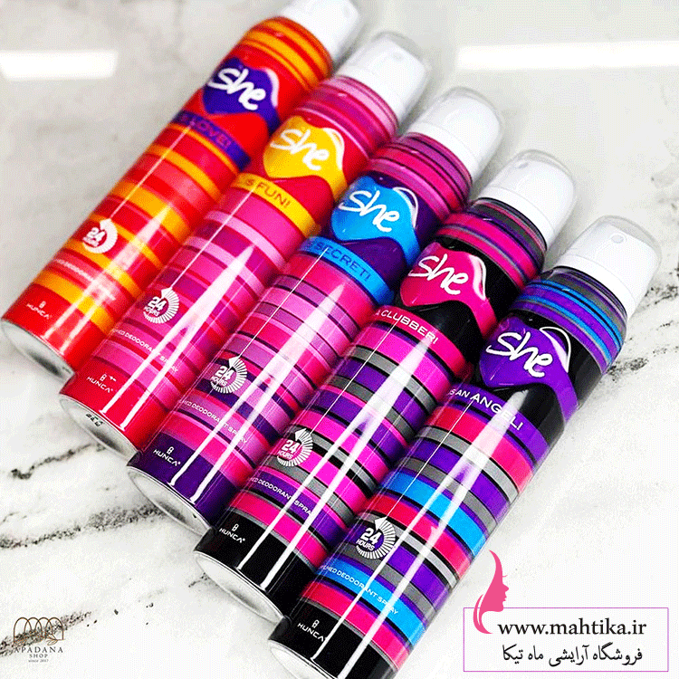 شی-اسپری فروش عمده اسپری بدن در تهران | اسپری شی