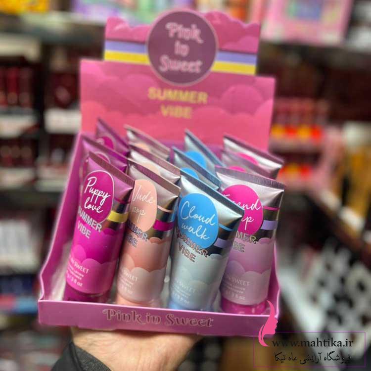 لوسیون لوسیون بدن میوه ای پینک مدل تابستان