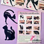 آرایشی عمده، پخش آرایشی فانتزی شابلون خط چشم گربه