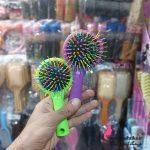 آرایشی عمده، برس دخترانه عمده مدل ماکارانی پشت آینه