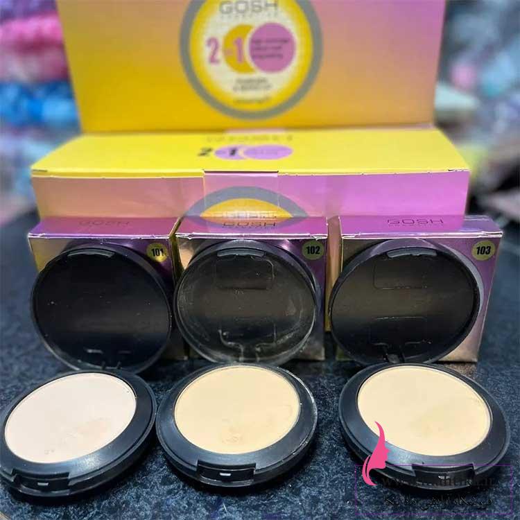 پنکک دوکاره گاش مناسب پوست خشک و چرب| آرایشی عمده پنکک دوکاره گاش مناسب پوست خشک و چرب| آرایشی عمده