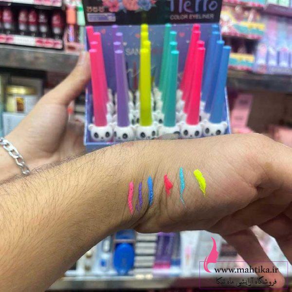 آرایشی عمده بانه| خط چشم رنگی خرسی