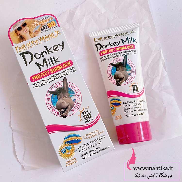 دانکی-میلیککککک نمایندگی برند وکالی ضدآفتاب شیر الاغ عمده