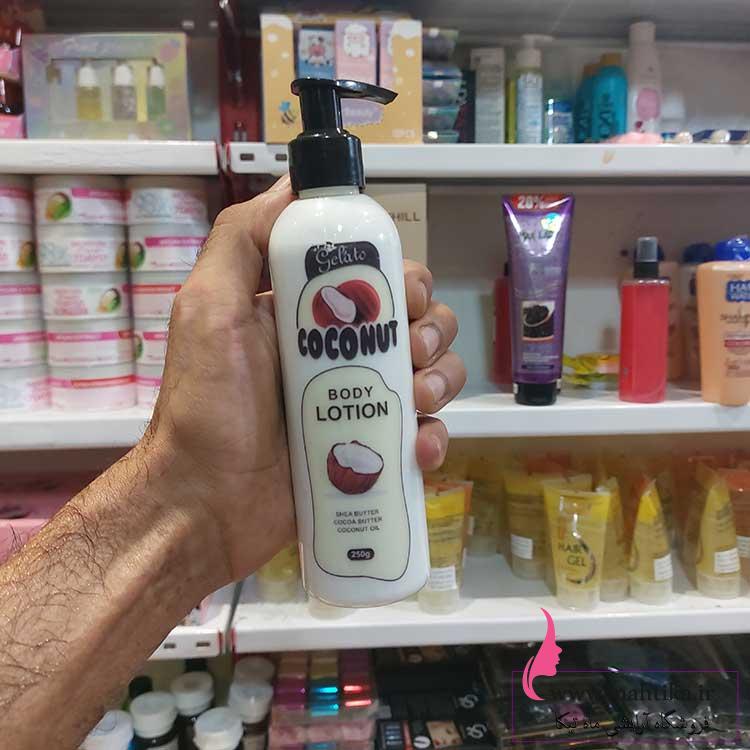 ناری-لوسیون قیمت خرید عمده محصولات مراقبت از پوست لوسیون بدن نارگیل - Image 1