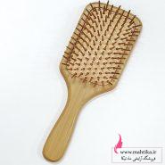فروش عمده برس تمام چوب بامبو اورجینال | آرایشی عمده