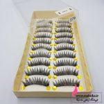 خرید عمده مژه مصنوعی ده جفتی sev