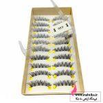 خرید عمده مژه مصنوعی ده جفتی sev