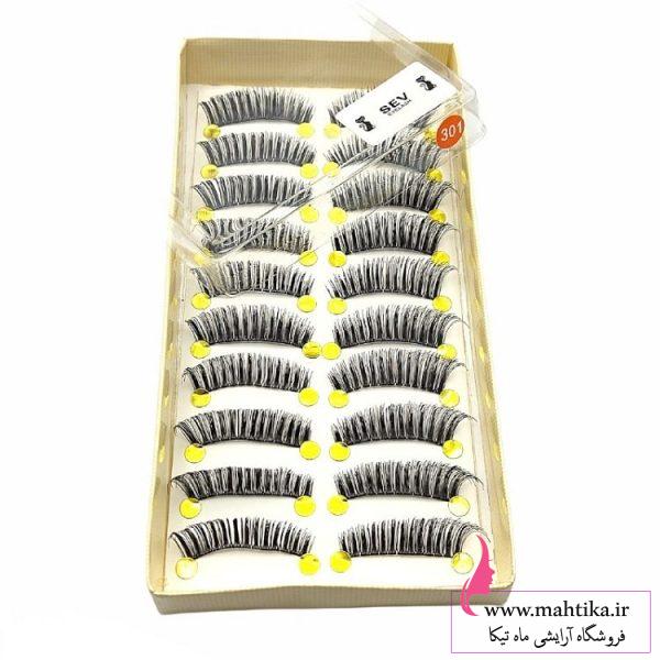 خرید عمده مژه مصنوعی ده جفتی sev خرید عمده مژه مصنوعی ده جفتی sev