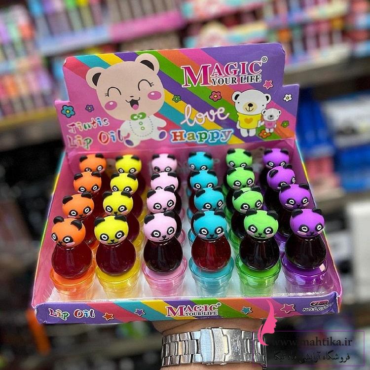 خرید عمده تینت لب سایز بزرگ فانتزی خرسی خرید عمده تینت لب سایز بزرگ فانتزی خرسی