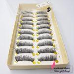 خرید عمده مژه مصنوعی ده جفتی sev