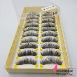 خرید عمده مژه مصنوعی ده جفتی sev