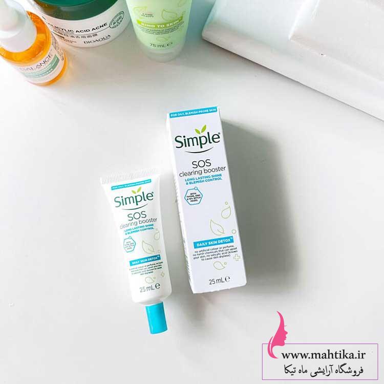 سیمپل ضد جوش اورژانسی سیمپل | نمایندگی محصولات سیمپل