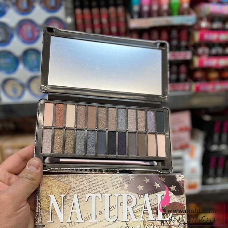 پالت قیمت خرید عمده سایه چشم 24رنگ NATURAL اورجینال - Image 1
