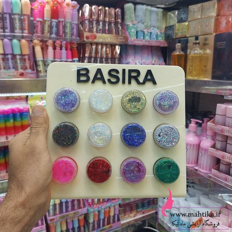 قیمت خرید عمده سایه گلیتری الماسی Basira قیمت خرید عمده سایه گلیتری الماسی Basira