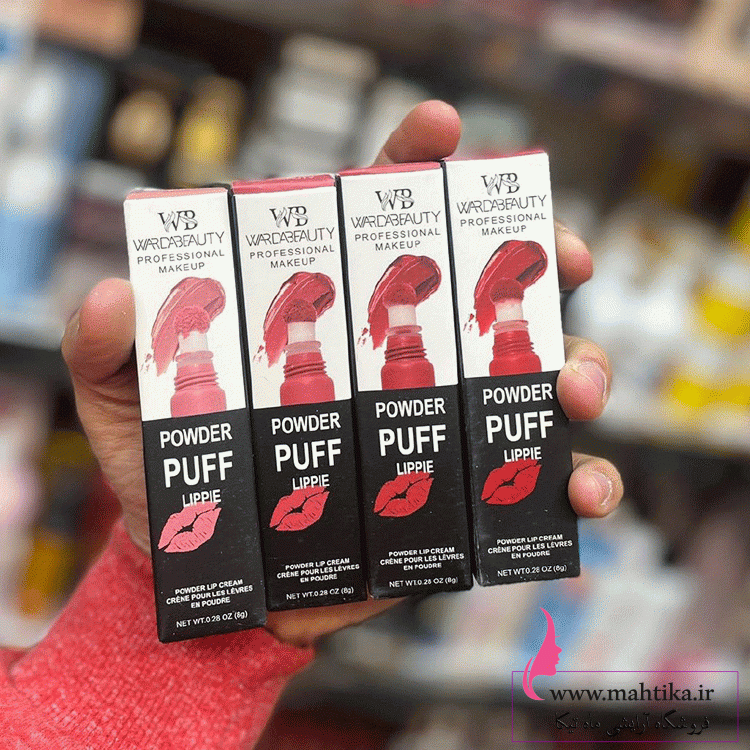 وردا-بیوتیچپ رژ گونه و رژ لب مایع پد دار وردا بیوتی آرایشی عمده