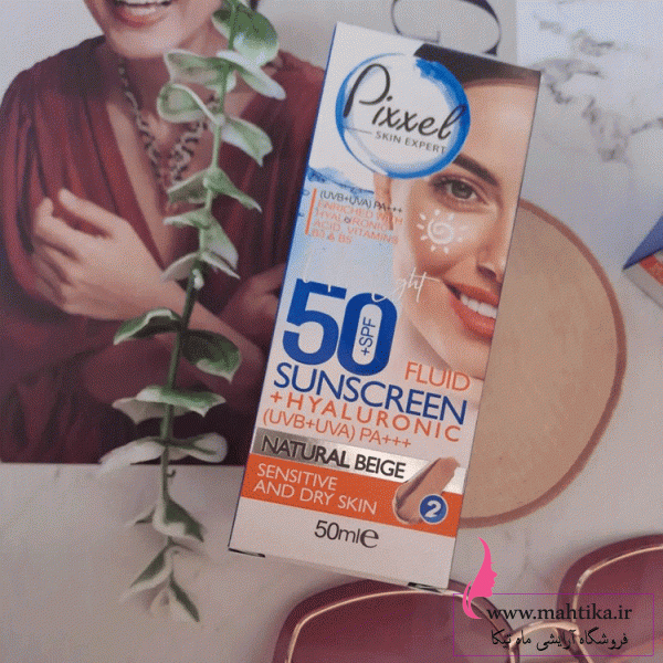 سایت پخش محصولات پیکس. ضد افتاب رنگی پوست خشک