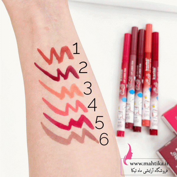 کاریته-لب-گونه خرید عمده تینت لب مدادی کاریته Karite