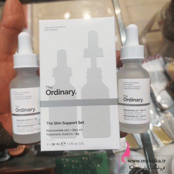 اوردینری عمده داروخانه | پک سرم اوردینری هیالورونیک ونیاسینامید