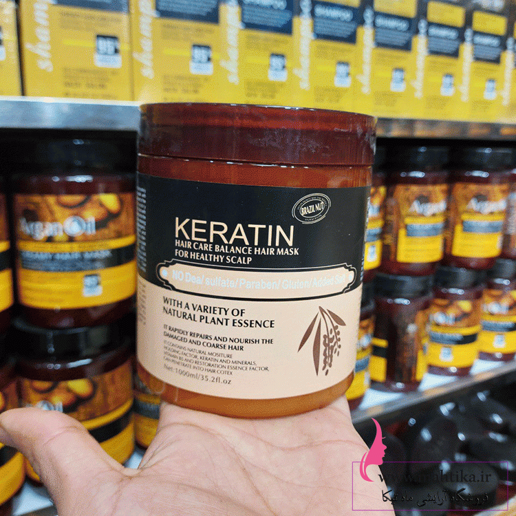 ماسک-موووو پخش ماسک مو کراتینه صاف کننده و فاقد سولفات - Image 1