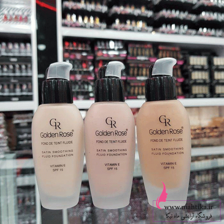 گلدن قیمت خرید عمده کرم پودر گلدن رز