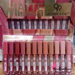 رژ مایع عمده | پک رژ فانتزی گلدن رز