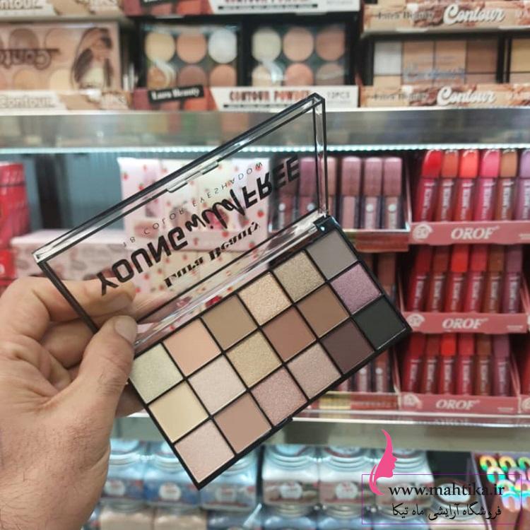 خرید عمده پالت سایه ۱۸رنگ شاین مات خرید عمده پالت سایه ۱۸رنگ شاین مات