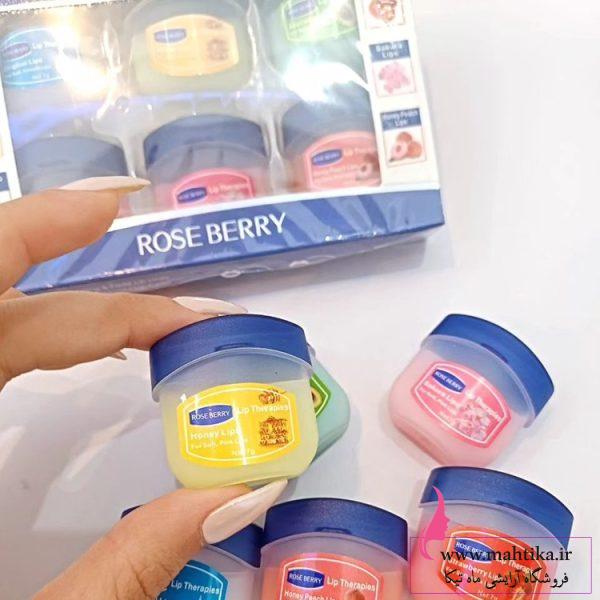 بالم لب وازلین عمده برند رز بیوتی