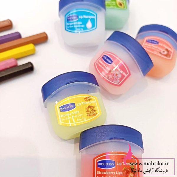 بالم لب وازلین عمده برند رز بیوتی