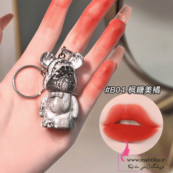 خررسزسیب لوازم آرایشی فانتزی اصل و کره ای | رژ مایع خرسی - Image 7