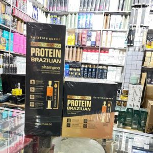 پخش ماسک مو پروتئین برزیلی کراتینه و فری سولفات برند کراتیین کویین