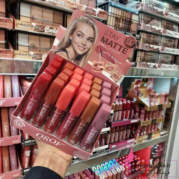 قیکت خرید عمده رژ لب مایع مات OROFاماراتی