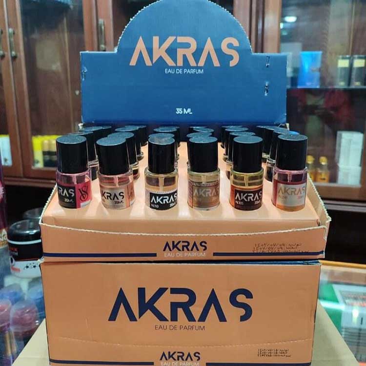 آکراس نمایندگی فروش محصولات آکراس | ادکلن 35میل akras